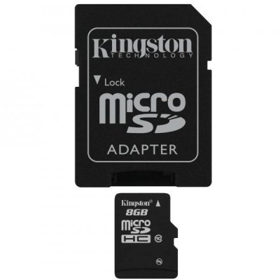   KINGSTON microSD 8Gb Class 10 Lingvo Edition (SDC10/8GB-LING)