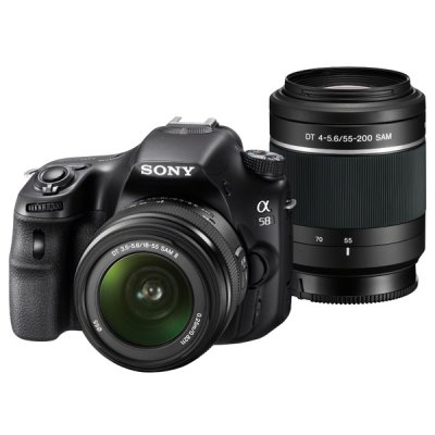  SONY SLT-A58Y (20.4Mp, SD, SDHC, SDXC, SAL1855+55200) [SLTA58Y.CEC]