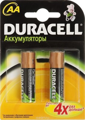  Duracell HR6-2BL AA 1950 mAh  2  