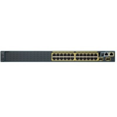 Cisco WS-C2960S-24PD-L  Catalyst 24 GigE PoE 370W, 2 x 10G SFP+ LAN Base