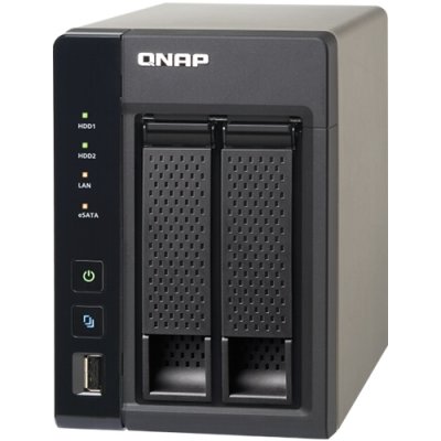  QNAP NAS Server (TS-269L) (2x3.5"/2.5"HotSwap HDD SATA, RAID 0/1/JBOD, 2xGbLAN, 2xUSB3.0,