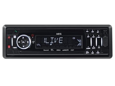 AEG AR 4021, Black CD/mp3/BT 