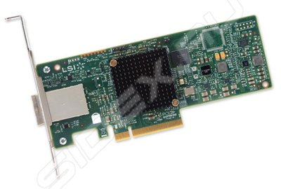 LSI SAS9300-8E  SAS LSI00343 (PCI-E 3.0 x8, LP, EXTERNAL, SAS12G, 8port (2*extSFF8644), 