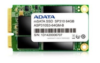 SSD   64Gb A-Data SP310 Read 410Mb/s Write 180Mb/s SATAIII ASP310S3-64GM-C