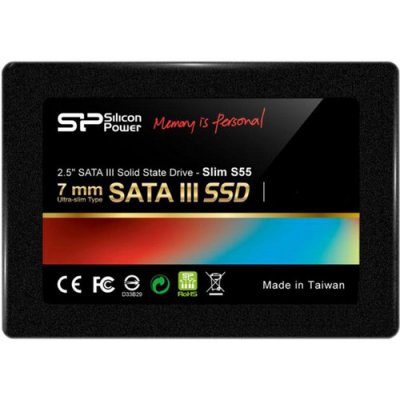   SSD 2.5" 120 Gb Silicon Power SATA III V70 (R550/W510MB/s) (SP120GBSS3V70S2