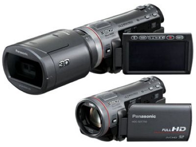 3D  Panasonic HDC-SDT750 + 3D- (Gray)