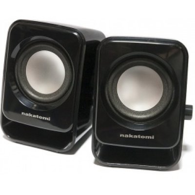  Nakatomi CS-01UP (Black) (2x3W,   USB)