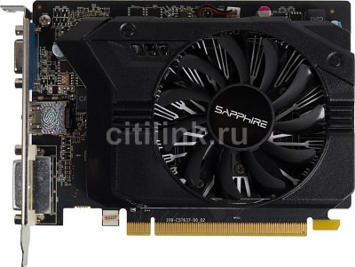  Sapphire PCI-E ATI R7 250 1G Boost Radeon R7 250 1024Mb 128bit DDR5 1050/4600 DVI/HDMI/CR