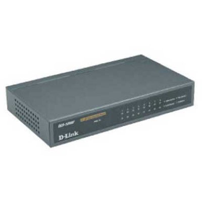  D-Link DES-1008F 8 ports 100Mbps 1xBase-FX