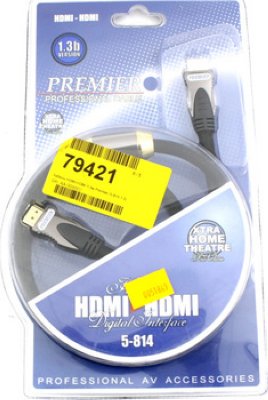  HDMI 1.0  Premier ( 5-814 1.0 ) Gold