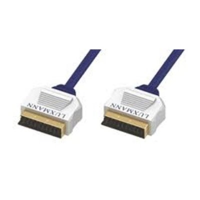  SCART(m) - SCART(m) 1.5  Luxmann ( 411-102-9 ) Gold