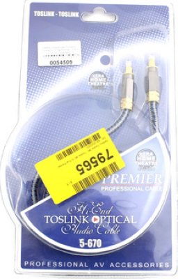   Toslink(m) - Toslink(m) 0.75  Premier ( 5-670 0.75 ) Gold PRO