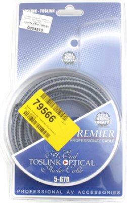   Toslink(m) - Toslink(m) 5.0  Premier ( 5-670 5.0 ) Gold PRO