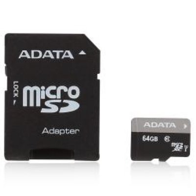   TransFlash 64Gb MicroSDXC Class 10 UHS-I A-Data Premier