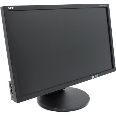  23" Nec E231W BK/BK LED; 1920x1080; 0,265mm; 5ms; 16,7m; 250cd/m2; 1000:1;D-Sub, DVI(D)