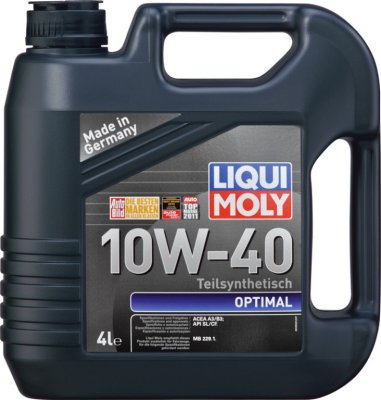  10W-40 LiquiMoly Optimal SL/CF;A3/B3 4  