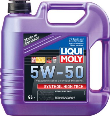    5  5W-50 LIQUI MOLY Synthoil High Tech 9068