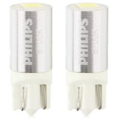    Philips W5W 12V-1W W2,1x9,5d WBT10 LED 6000K 2 . [12966 6000KX2]