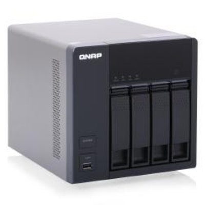   QNAP NAS Server (TS-469L) (4x3.5"/2.5"HotSwap HDD SATA,RAID 0/1/5/5+/6/10, 2xGbLAN