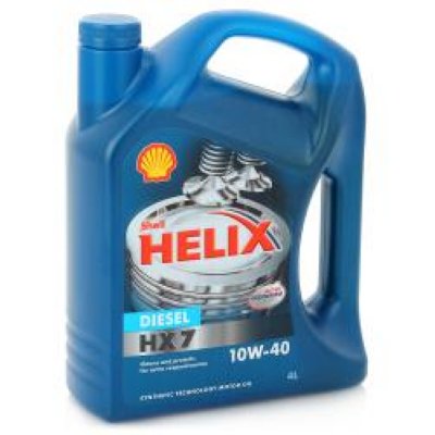  10W40 Shell Helix  7 Diesel 4 . 