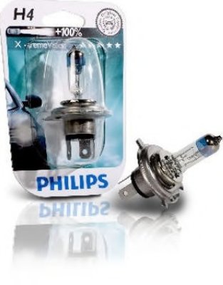   Philips  Philips Xtreme Vision H4 60/55W 12342XVBW / 12342XVB1 1 