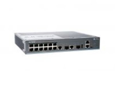 Juniper EX2200-C-12T-2G  compact, fanless switch with 12-port 10/100/1000BaseT and 2 Dual