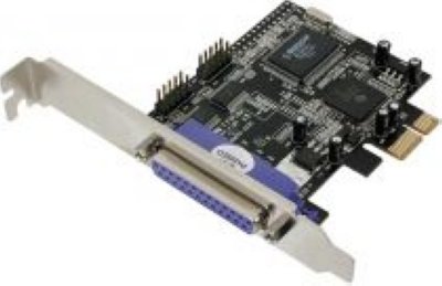 Speed Dragon 2S1P   PCI-Express I/O Card, 2xserial RS232 + 1xParallel Ports, Low