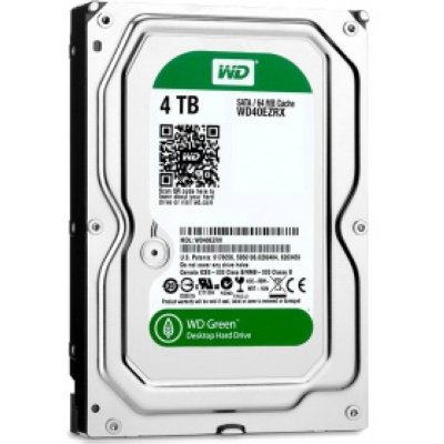   HDD 4000Gb SATA-III WD Green [WD40EZRX, IntelliPower, 64Mb]