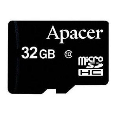   MicroSD 32Gb Apacer (AP32GMCSH10-RA) microSDHC Class 10