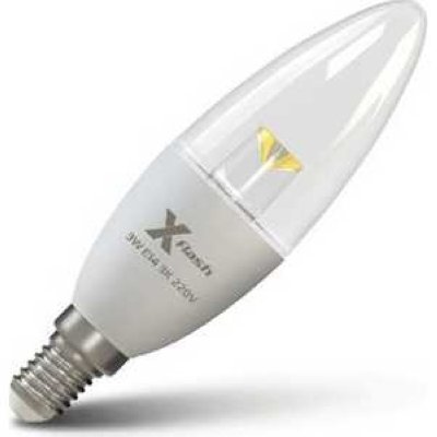  LED  X-flash Candle E14 3W, 220V ( 42524 )  , 