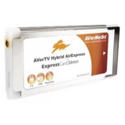   AverMedia TV Hybrid+FM Express Card 34mm (, DVB-T, FM, Express Card)