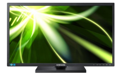  24" Samsung S24C450DW Black (LCD, LED, 1920x1200, 5 ms, 170/160, 300 cd/m, 1000:1, DVI, +H