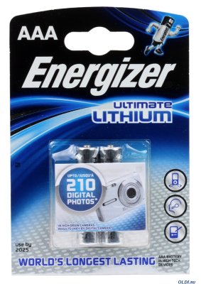  Energizer e510 Lithium (AAA) 2  (636324/632962/629769) lithium  (LR03/R03; E92)