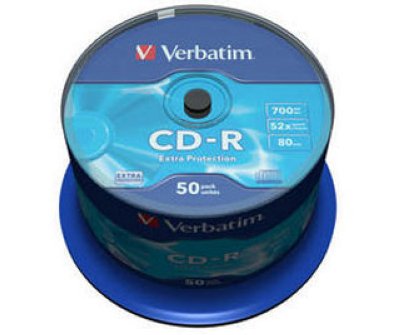  CD-R 50  Verbatim 700  52  DL Cake (43351)