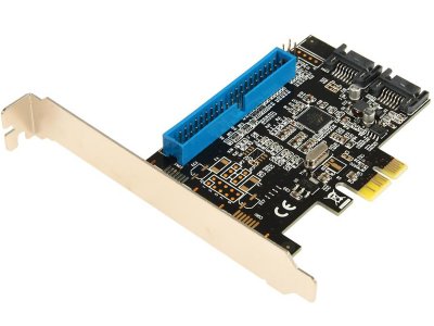  Espada (FG-EST04A-1-CT01) (RTL) PCI-Ex1, SATA 6Gb/s, 2port-ext / UltraATA133,1-port