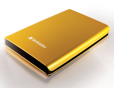    Verbatim Portable Store "n" Go 500GB Drive USB 3.0 Yellow