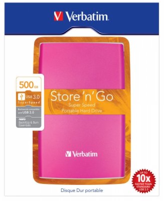    (HDD) Verbatim USB 3.0 500 Gb 53025 Store n Go (5400 rpm) 2.5" 