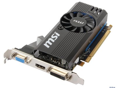  2Gb (PCI-E) MSI R7 240 2GD3 LP (HD7 240, GDDR3, 128 bit, HDCP, VGA, DVI, HDMI, Low Profil