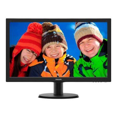  Philips V-line 233V5LAB/00/01 23"   1920x1080 (LED)   5 ms   D-SUB + DVI-D   Spks    