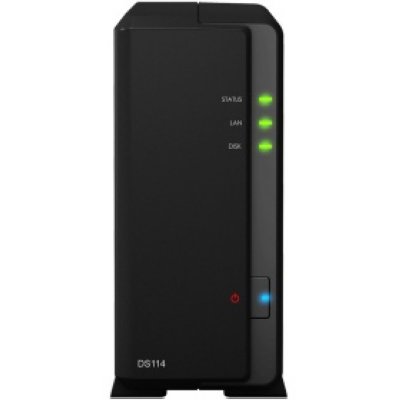   Synology DiskStation DS114, 1    ( HDD), GLAN, USB3.0 + eSATA