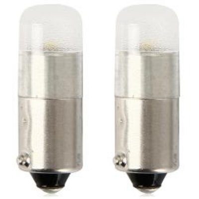    Osram T4W 12V-1W BA9s, , 2 . [3850CW-02B]