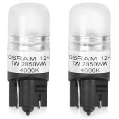    Osram W5W 12V-1W W2,1x9,5d, , 2 . [2850WW-02B]