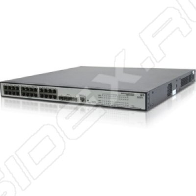 HP JE007A  PoE V1910-24G-PoE(365W) Switch, 24xUTP 1Gb, 4xCombo UTP/SFP Gb, L2, 19"