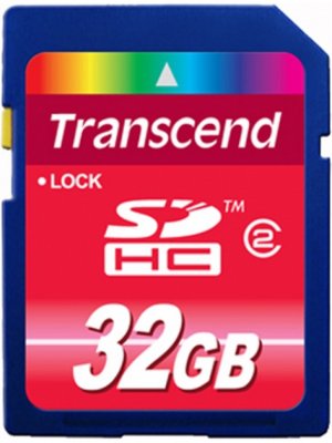 TS32GSDHC2   32 Gb SecureDigital High Capacity (SDHC) Class2 Memory Card