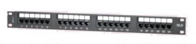 AESP 24458-C6  19, 24xRJ45, UTP, . 6 SignaMax, 1U, 110