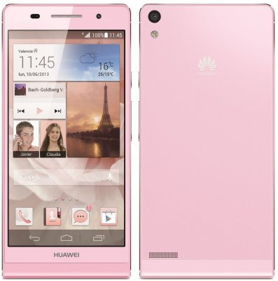   Huawei Ascend P6 Pink