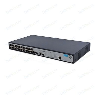 hp 1910-24-PoE+ (JG539A)   (24UTP 10/100Mbps PoE + 2Combo 1000BASE-T/SFP)