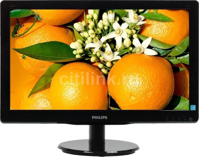  LCD PHILIPS 19.5" 200V4LAB/00(01) LED, 1600x900, 5 ms, 170/160, 250 cd/m, 10M1, +DVI, +MM