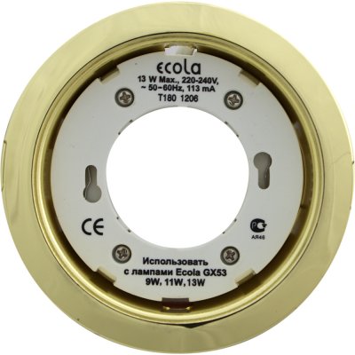  Ecola GX53 H4 220V Gold