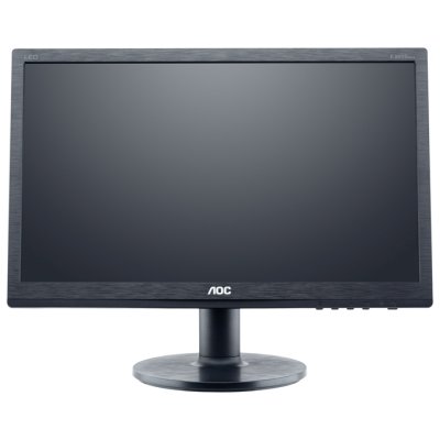 19.5"   AOC e2060SWDU (Black)(LCD, Wide, 1600x900, D-Sub, DVI, USB2.0 Hub)